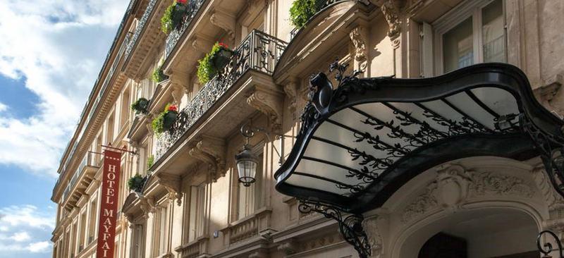Hôtel Mayfair Paris Restoran fotoğraf